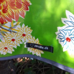 Rund voksdug 120 cm Christemos Grn