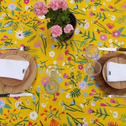 Flower Field Voksdug 140 cm  