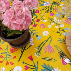 Flower Field Voksdug 140 cm  