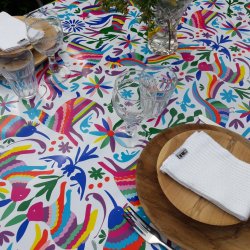 Voksdug Otomi med Fantasidyr