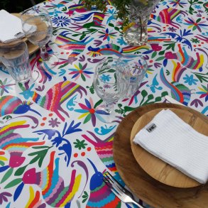 Voksdug Otomi med Fantasidyr