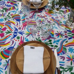 Voksdug Otomi med Fantasidyr