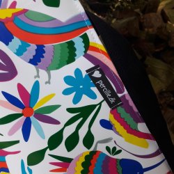 Forklde i voksdug med fantasidyr