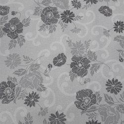 Rund voksdug med Elastik GrSlv 160 cm