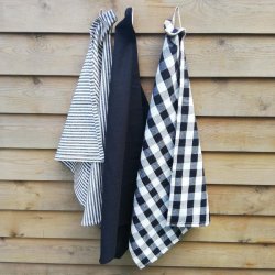 Viskestykke Mix Sort 