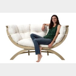 Siena Due Sofa Off White