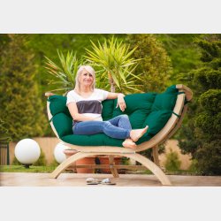 Siena Due Sofa Grn Vandafvisende