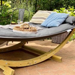 Lounger Bed Antrasit