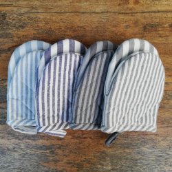 Grydelapper Lys Gr Frog Medium 2 stk