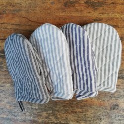 Grydelapper Lys Gr Frog Medium 2 stk