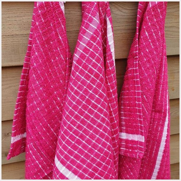 Viskestykke Frott Pink
