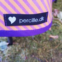 Rund voksdug 140 cm Diagonal Stribet Au Maison