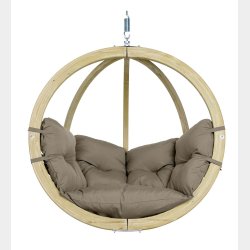 Globo Hngestol Taupe Vandafvisende