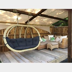 Globo Royal Mrkgr Vandafvisende Hngesofa