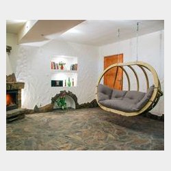 Globo Royal Taupe Vandafvisende Hngesofa