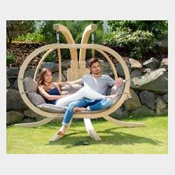 Globo Royal Taupe Vandafvisende Hngesofa