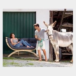 Siena Due Sofa Antrasit Vandafvisende