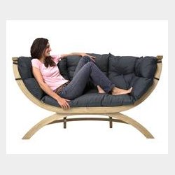 Siena Due Sofa Antrasit Vandafvisende