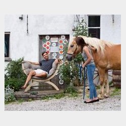 Siena Uno Stol  GrBrun Vandafvisende