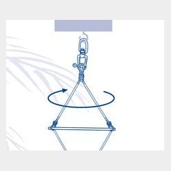 Swivel til ophng af hngestole