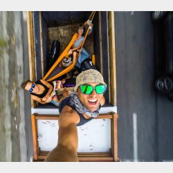 Silk Traveller Techno Rejsehngekje