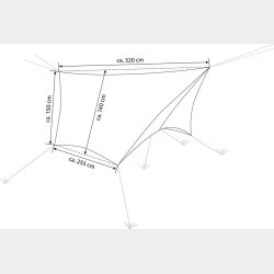 Wing Tarp Overtrk til Hngekjer
