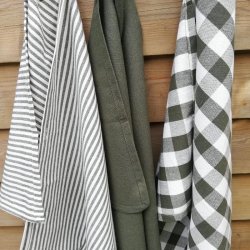 Viskestykke Armygrn Mix