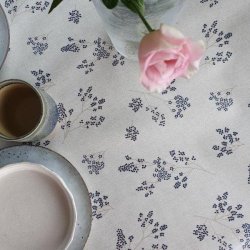 Au Maison Voksdug Alberte Bl Rund med Elastik 100 cm OUTLET