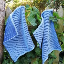 Ribstrikket Karklud og Spaklud Bl