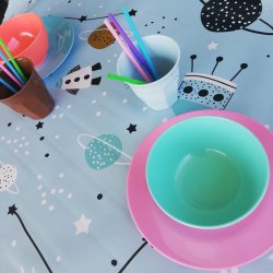 Brnevoksdug med Astronaut