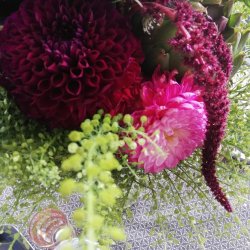 Voksdug Sakura Sort Au Maison