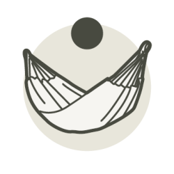 Modesta Vulcano kologisk Single Hngekje