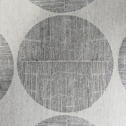 Tekstildug Gr med Store Cirkler