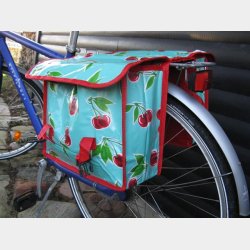 Brnecykeltaske Grn Cherry