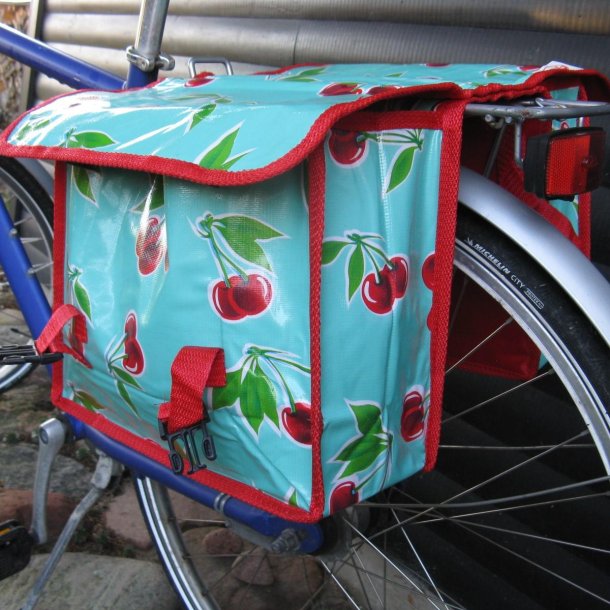 Brnecykeltaske Grn Cherry