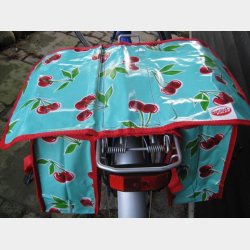 Brnecykeltaske Grn Cherry