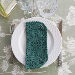 Tekstildug Morgengry Salvie