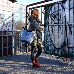 Cykeltaske Struds med skulderrem