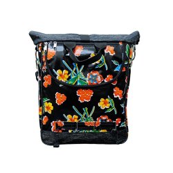 Cykeltaske Flower Power med skulderrem