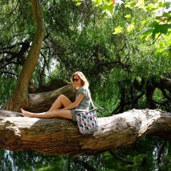 Cykeltaske Pastel Prer med Skulderrem