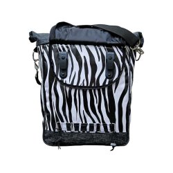 Cykeltaske Zebra med skulderrem