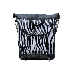Cykeltaske Zebra med skulderrem