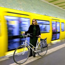 Cykeltaske Zebra med skulderrem