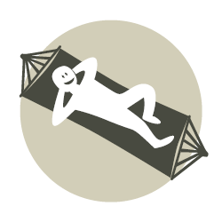 CHILLOUNGE Green Bay Single Hngekje