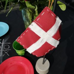 Brnevoksdug til kridttegning