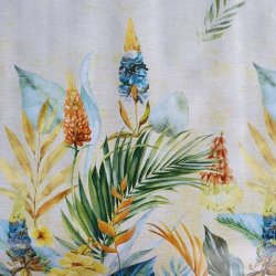 Fiesta Voksdug med Gul og Grn 140 cm