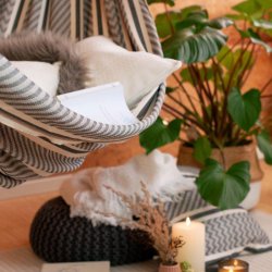 Flora kologisk Hngekje XL Zebra