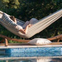 Flora kologisk Hngekje XL Zebra