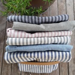 Forklde i stof ensfarvet cowboybl