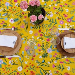 Rund voksdug med elastik 60 cm Outlet Flower Field